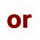 or